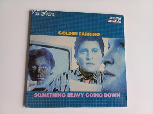Golden Earring laserdisc Something's heavy going down, Verzamelen, Muziek, Artiesten en Beroemdheden, Zo goed als nieuw, Cd of Plaat