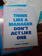 Think Like a Manager - Harry Starren, Ophalen of Verzenden, Gelezen, Management, Harry Starren