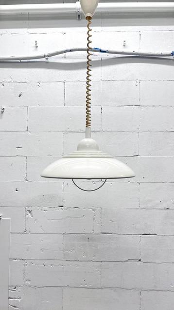 70s Knud Kristensen UFO hanglamp Vintage Deens Design beschikbaar voor biedingen