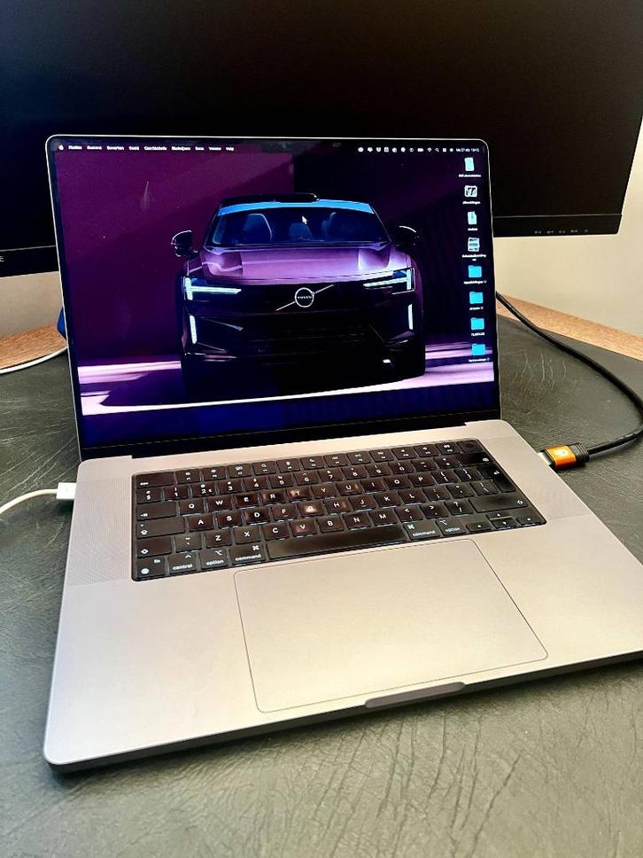 Apple MacBook Pro 2021 16 inch| M1 Pro / 16GB / 512GB, Computers en Software, Apple Macbooks, Zo goed als nieuw, MacBook Pro, 16 inch