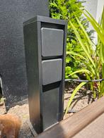 Buitenstopcontact zwart nieuw, Doe-het-zelf en Verbouw, Elektra en Kabels, Ophalen of Verzenden, Nieuw, Stopcontact
