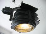 Industriele grote seinlamp plafond vloer sta vintage ALUMIN, VINTAGE, Marine, Ophalen of Verzenden, Zo goed als nieuw