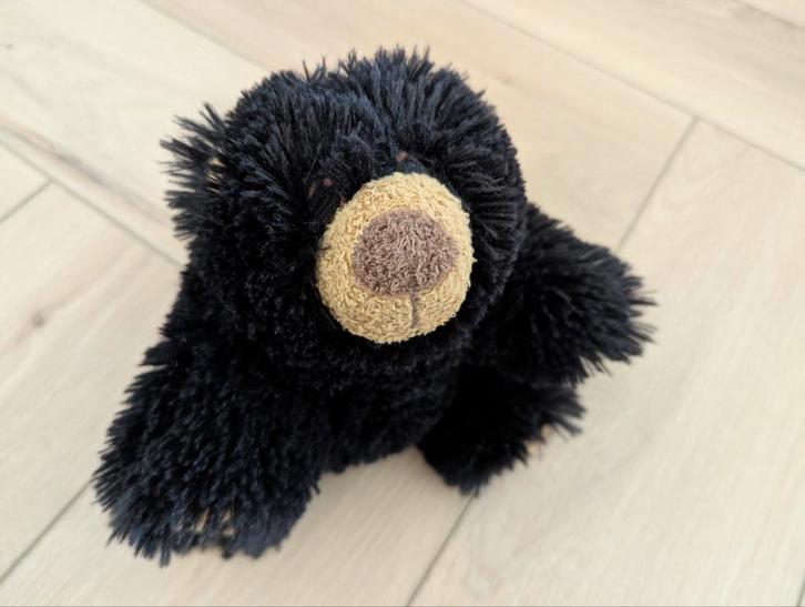 Kika knuffel beer zwart, Kinderen en Baby's, Speelgoed | Knuffels en Pluche, Zo goed als nieuw, Beer, Ophalen of Verzenden