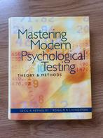 Mastering Psychological Testing - Studieboek, Boeken, Ophalen of Verzenden, Gelezen, Overige onderwerpen