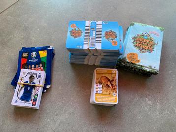 Kaartjes dierenkaartjes voetbalplaatjes supermarkt actie AH beschikbaar voor biedingen