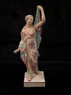 Antiek Volkstedt porselein beeld c1850 danseres   Fischer, Antiek en Kunst, Antiek | Porselein, Verzenden