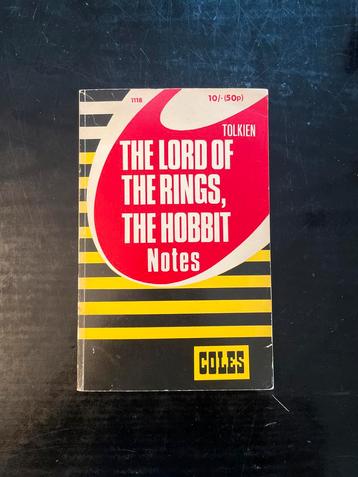 Tolkien - The Lord of the Rings, The Hobbit Notes beschikbaar voor biedingen