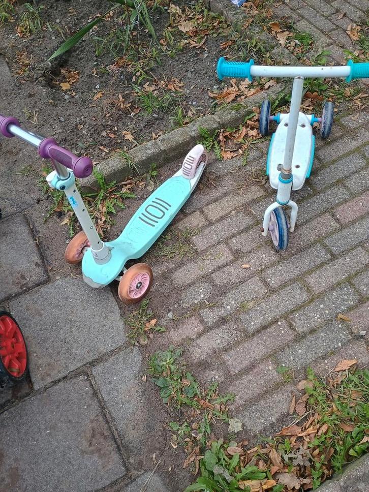 Twee stepjes voor de kleintjes!, Kinderen en Baby's, Speelgoed | Buiten | Voertuigen en Loopfietsen, Gebruikt, Loopfiets, Ophalen