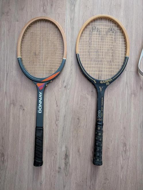 Prima gespannen tennis racket (Donnay) + 1 opbergtas, Sport en Fitness, Tennis, Zo goed als nieuw, Racket, Overige merken, L3