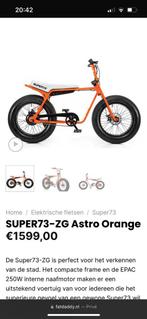 super 73 ZG oranje, Fietsen en Brommers, Elektrische fietsen, Overige merken, Gebruikt, Ophalen of Verzenden, 47 tot 51 cm