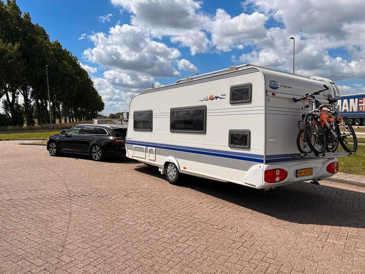 Hobby Deluxe 500 KMFE - Stapelbed, mover en voortent, Caravans en Kamperen, Caravans, Particulier, tot en met 6, 1000 - 1250 kg