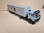 Lion Mersedes SK met europa oplegger, Hobby en Vrije tijd, Modelauto's | 1:50, Ophalen of Verzenden, Zo goed als nieuw, Bus of Vrachtwagen
