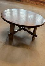 Houten ronde tafel, Ophalen