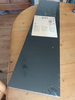 ikea plank lindasen lack zwart hout metaal, Huis en Inrichting, Ophalen of Verzenden, Nieuw