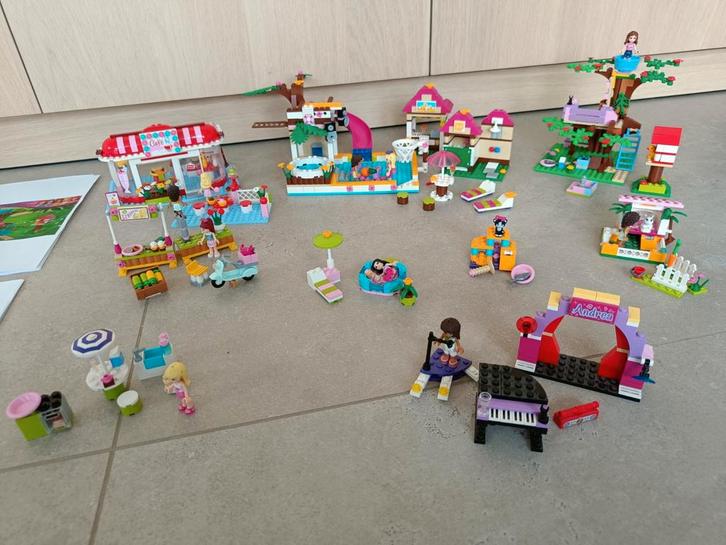 Grote set Lego friends 9 sets, Kinderen en Baby's, Speelgoed | Duplo en Lego, Gebruikt, Ophalen of Verzenden