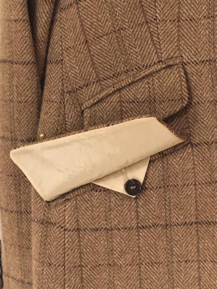 Pauw Blazer + Rok, Kleding | Dames, Jasjes, Kostuums en Pakken, Zo goed als nieuw, Kostuum of Pak, Maat 38/40 (M), Bruin, Ophalen of Verzenden