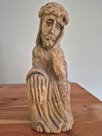 Antiek Handgesneden Christus beeld, Ophalen of Verzenden