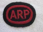 Embleem/patch A R P Home front Engeland., Ophalen of Verzenden, Landmacht, Engeland, Embleem of Badge