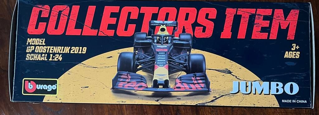 Max Verstappen racewagen 2019, Hobby en Vrije tijd, Spaarzegeltjes, Ophalen, Winkel, Super of Benzinepomp, Zegels, Bonnen of Punten