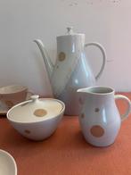 Vintage Furstenberg Koffieservies met Gouden Opdruk, Ophalen of Verzenden