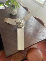 silver metal ceiling fan, Witgoed en Apparatuur, Ventilatoren, Ophalen, Gebruikt, Plafondventilator