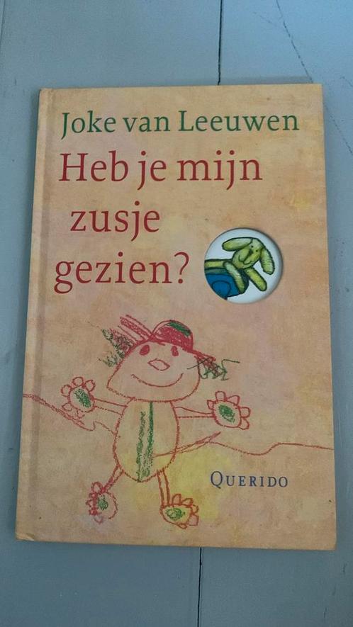 Joke van Leeuwen - Heb je mijn zusje gezien?, Boeken, Prentenboeken en Plaatjesalbums, Zo goed als nieuw, Ophalen of Verzenden