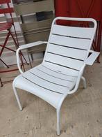 Fermob Luxembourg low chair wit zgan, Zo goed als nieuw, Ophalen, Aluminium