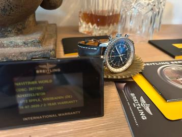 Breitling Navitimer World - ref. A24322 - 07/2020 beschikbaar voor biedingen