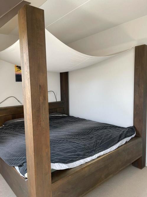 Robuust hemelbed, type Safari., Huis en Inrichting, Slaapkamer | Bedden, Gebruikt, Tweepersoons, Overige maten, Overige maten