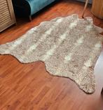 Kleedje wit beige bruin dierenprint, Ophalen of Verzenden, Zo goed als nieuw, Bruin, Rechthoekig