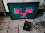 Elektronische scorebord biljart, Ophalen of Verzenden, Zo goed als nieuw