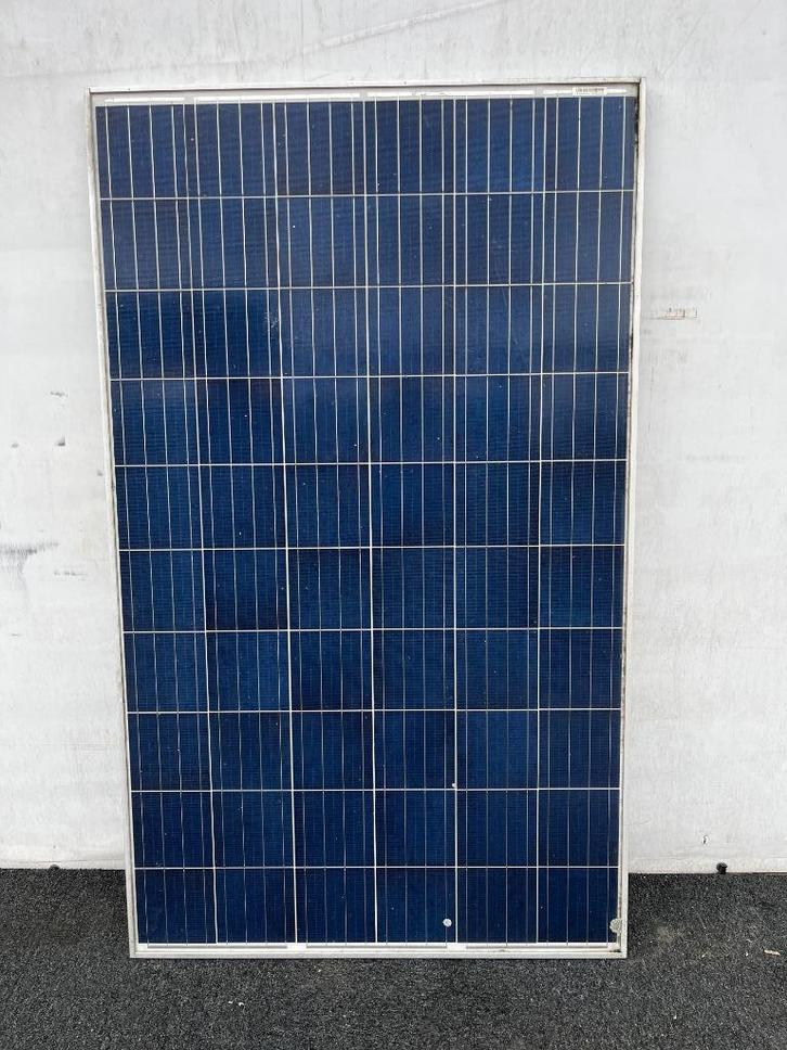Zonnepanelen 250wp inclusief 2 steunen, Huis en Inrichting, Woonaccessoires | Overige, Gebruikt, Ophalen