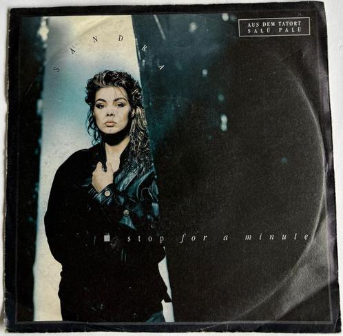 Sandra – Stop For A Minute, Cd's en Dvd's, Vinyl Singles, Zo goed als nieuw, Single, Filmmuziek en Soundtracks, 7 inch, Verzenden