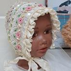 Brocante Hand gehaakt Katoen Poppen muts NIEUW, Antiek en Kunst, Curiosa en Brocante, Ophalen of Verzenden