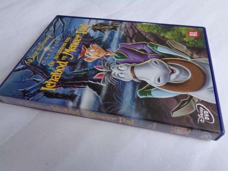 Walt Disney Classic De Avonturen van Ichabod en Meneer Pad., Cd's en Dvd's, Dvd's | Tekenfilms en Animatie, Zo goed als nieuw