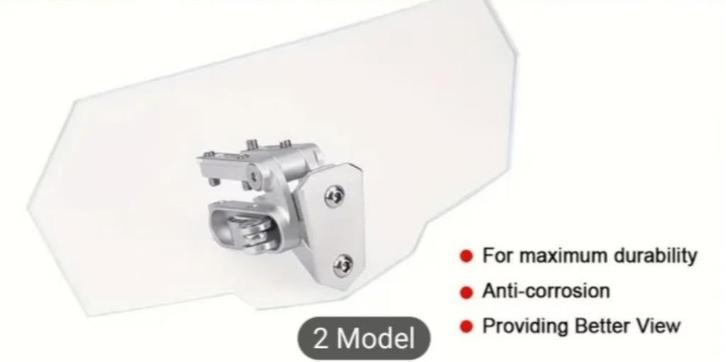 Windscherm ruitverhoger. Universele. KTM YAMAHA HONDA, Motoren, Accessoires | Overige, Zo goed als nieuw, Ophalen of Verzenden