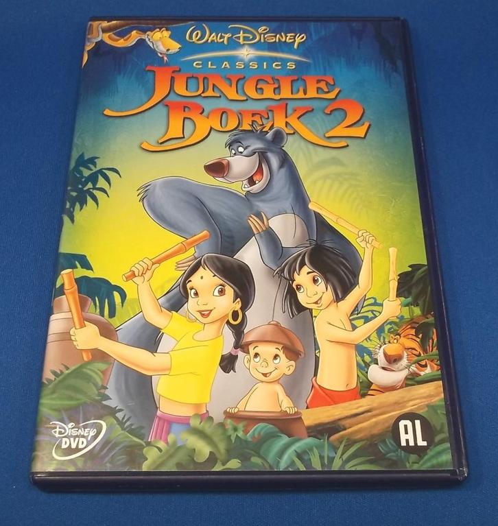 Disney Jungle Boek 2 (DVD), Cd's en Dvd's, Dvd's | Tekenfilms en Animatie, Gebruikt, Tekenfilm, Alle leeftijden, Verzenden