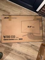 Acer Monitor 31,5” inch, Gaming, HDMI, Curved, Ophalen of Verzenden