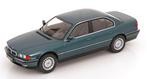BMW 740i (E38) 1994 Groen Metallic 1-18 KK-Scale (Metaal), Hobby en Vrije tijd, Modelauto's | 1:18, Overige merken, Tschuiten@hotmail.com