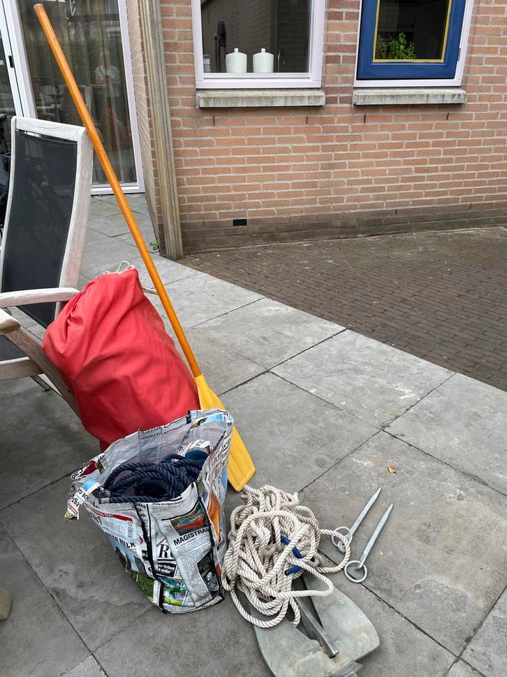 Bootaccessoires: Anker, Zeil, Touw, Kadepennen & Peddel, Watersport en Boten, Accessoires en Onderhoud, Gebruikt, Overige typen