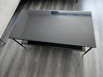 Ikea Äsperöd Salontafel Zwart Glas, Huis en Inrichting, Ophalen, Gebruikt, 100 tot 150 cm, 50 tot 100 cm