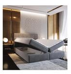 BEIGE Boxspring met opbergruimte 160x200 NIEUW IN VERPAKKING, Ophalen, Beige, 200 cm, 160 cm