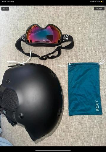 Ski helm + bril beschikbaar voor biedingen