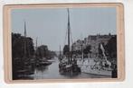 Rotterdam Kabinetfoto fotokaar  Nieuwehaven 1880, Verzamelen, Ansichtkaarten | Nederland, Zuid-Holland, Ongelopen, Ophalen of Verzenden