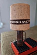 Vintage vaaslamp, Huis en Inrichting, Lampen | Tafellampen, Ophalen of Verzenden, Gebruikt, Stof, Minder dan 50 cm