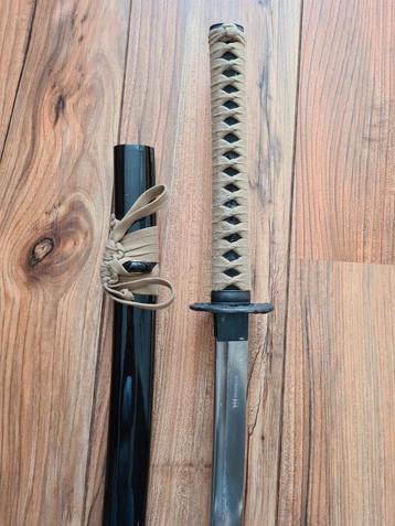 Prachtige KATANA Shinwa zwaard Damascus staal ca.100cm lang beschikbaar voor biedingen