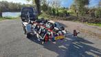 Luxe Damco 2000kg geremde tandemas kantel trailer met Rollen, Watersport en Boten, Boottrailers, Ophalen, Minder dan 1500 kg, Gebruikt