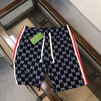 Gucci Jacquard Black/Ivory Korte broek, Kleding | Heren, Ophalen of Verzenden, Nieuw, Zwart