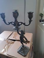 Oude kandelaar, Antiek en Kunst, Ophalen of Verzenden, Koper of Brons