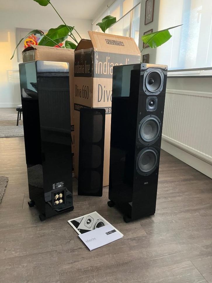 Luidspreker Indiana Line Diva 660, Audio, Tv en Foto, Luidsprekers, Zo goed als nieuw, Overige typen, 120 watt of meer, Overige merken
